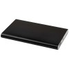 Pep 4000 mAh Type-C recycled aluminium power bank  in Solid Black