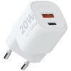 Xtorm XEC020 GaN² Ultra 20W wall charger in White