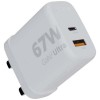 Xtorm XEC067G GaN² Ultra 67W wall charger - UK plug in White