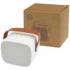 Diya 3W wireless recycled plastic speaker in White