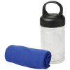 Remy cooling towel in PET container in Royal Blue