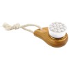 Plato bamboo facial brush in White