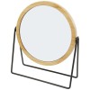 Hyrra bamboo standing mirror in Natural