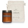 Wellmark cedar wood scented candle medium in Amber Heather