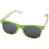 Sun Ray bamboo sunglasses in Lime Green