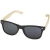 Sun Ray bamboo sunglasses in Solid Black