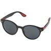 Steven round on-trend sunglasses in Red