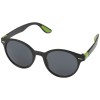 Steven round on-trend sunglasses in Lime Green