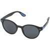 Steven round on-trend sunglasses in Process Blue
