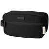 Joey GRS recycled canvas travel accessory pouch bag 3.5L in Solid Black
