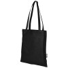 Zeus GRS recycled non-woven convention tote bag 6L in Solid Black