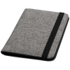 Ross GRS RPET RFID passport holder in Heather Grey