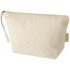 Orissa 180 g/m² organic large accessory pouch 3L in Natural