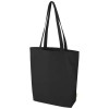 Orissa 270 g/m² organic tote bag 10L in Solid Black