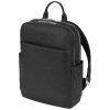 Moleskine Classic Pro leather backpack in Solid Black