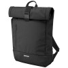 Moleskine Metro rolltop backpack in Solid Black