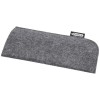 Felta GRS recycled pouch for glasses in Medium Grey