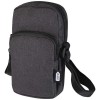 Ross GRS recycled phone pouch in Heather Charcoal