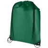 Evergreen GRS recycled non-woven drawstring bag 5L in Green