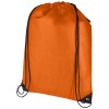 Evergreen GRS recycled non-woven drawstring bag 5L in Orange