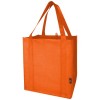 Liberty GRS recycled non-woven bottom board tote bag 29L in Orange