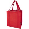 Liberty GRS recycled non-woven bottom board tote bag 29L in Red