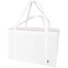 Jumbo GRS recycled non-woven extra large tote bag 65L in White