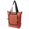EcoFold RPET foldable tote cooler bag 15L in Brick