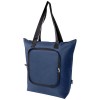 EcoFold RPET foldable tote cooler bag 15L in Navy