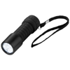 Shine-on 9-LED torch light in black-solid