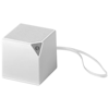 Sonic Bluetooth® portable speaker in white-solid