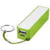 Jive 2000 mAh power bank in lime-and-white-solid