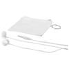 Star lightweight earbuds in white-solid