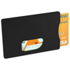 Zafe RFID credit card protector in black-solid