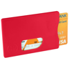 Zafe RFID credit card protector in red