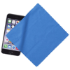 Cleens microfibre screen cleaning cloth in blue