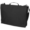 Santa Fe 2-buckle closure conference bag 6L in Solid Black