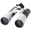 Bruno 8 x 32 binoculars in silver-and-black-solid