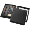 Ebony A4 briefcase portfolio in Solid Black