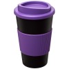 Americano® 350 ml insulated tumbler with grip in Black_purple
