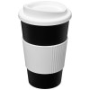 Americano® 350 ml insulated tumbler with grip in Black_white