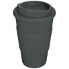 Americano® 350 ml insulated tumbler with grip in Grey