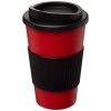Americano® 350 ml insulated tumbler with grip in Red_black