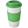 Americano® 350 ml insulated tumbler with grip in White_green