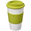 Americano® 350 ml insulated tumbler with grip in White_lime
