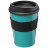 Americano® Medio 300 ml tumbler with grip in Aqua Blue