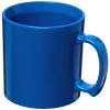 Standard 300 ml plastic mug in Blue