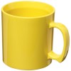 Standard 300 ml plastic mug in Yellow