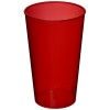 Arena 375 ml plastic tumbler in Transparent Red