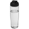 H2O Active® Tempo 700 ml flip lid sport bottle in Transparent
